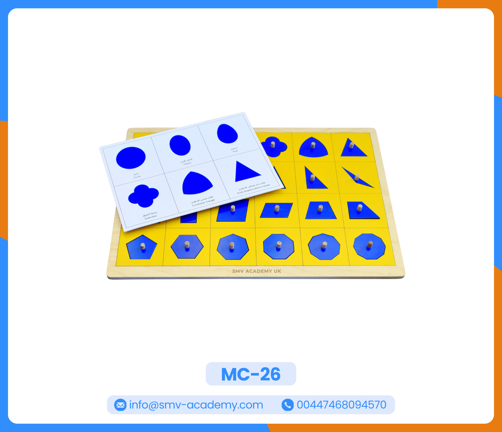 لوحة كابينة الأشكال الهندسية